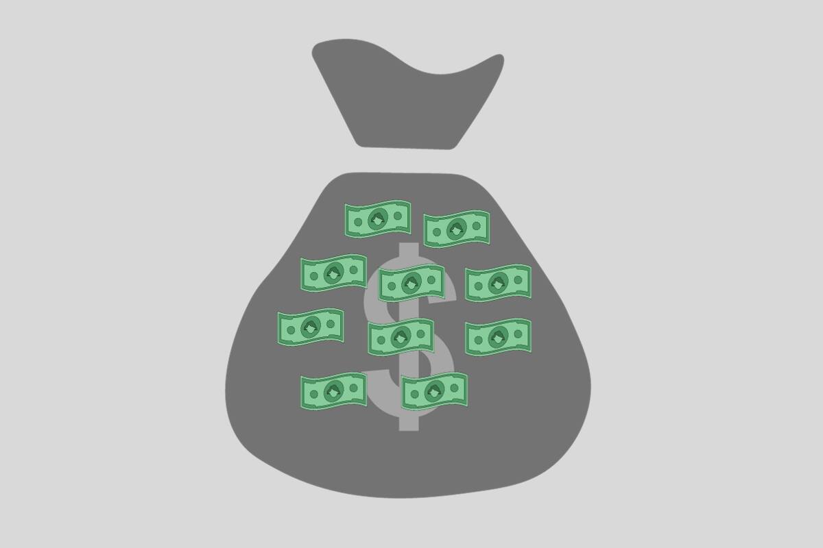 ¡Eran 10 los billetes en la bolsa!