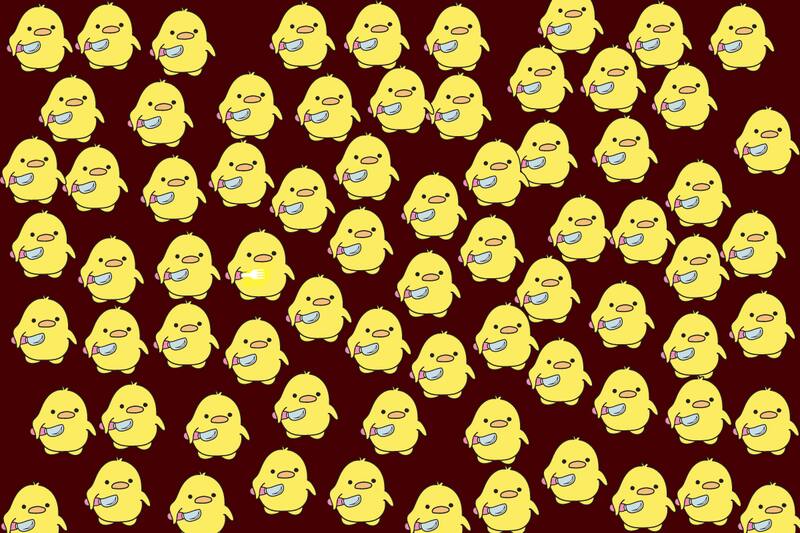 ¿Tendrás la capacidad para encontrar al pollito inocente en menos de 10 segundos?