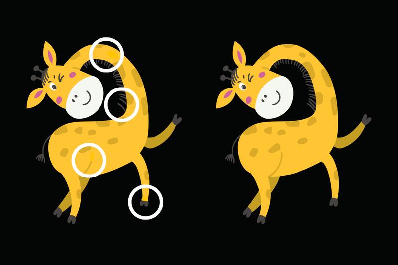 ¡Aquí estaban! ¿Las pudiste identificar?