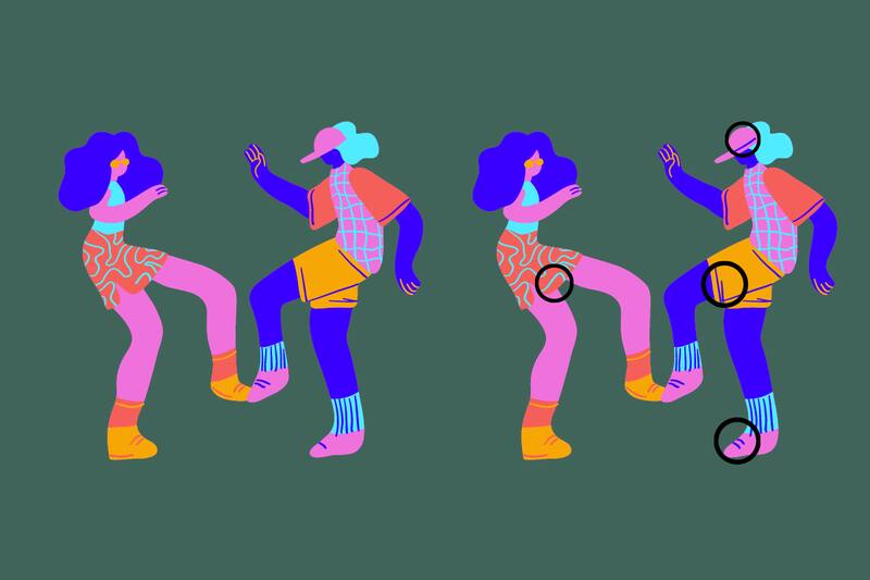 Aquí están las 4 diferencias, ¿cuánto te demoraste en encontrarlas?