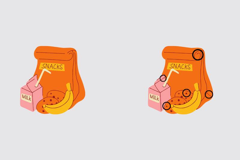 ¡Aquí estaban las cinco diferencias! ¿Las habías visto?