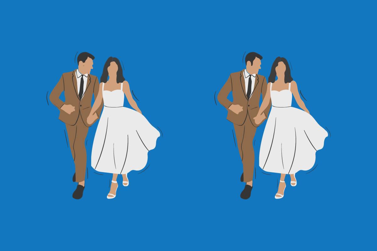 Hay cinco diferencias, ¿puedes verlas?