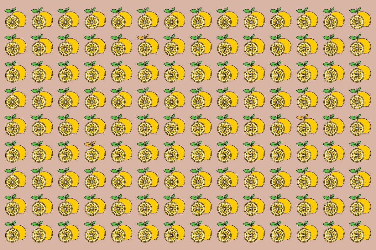 ¿Dónde están los limones distintos?