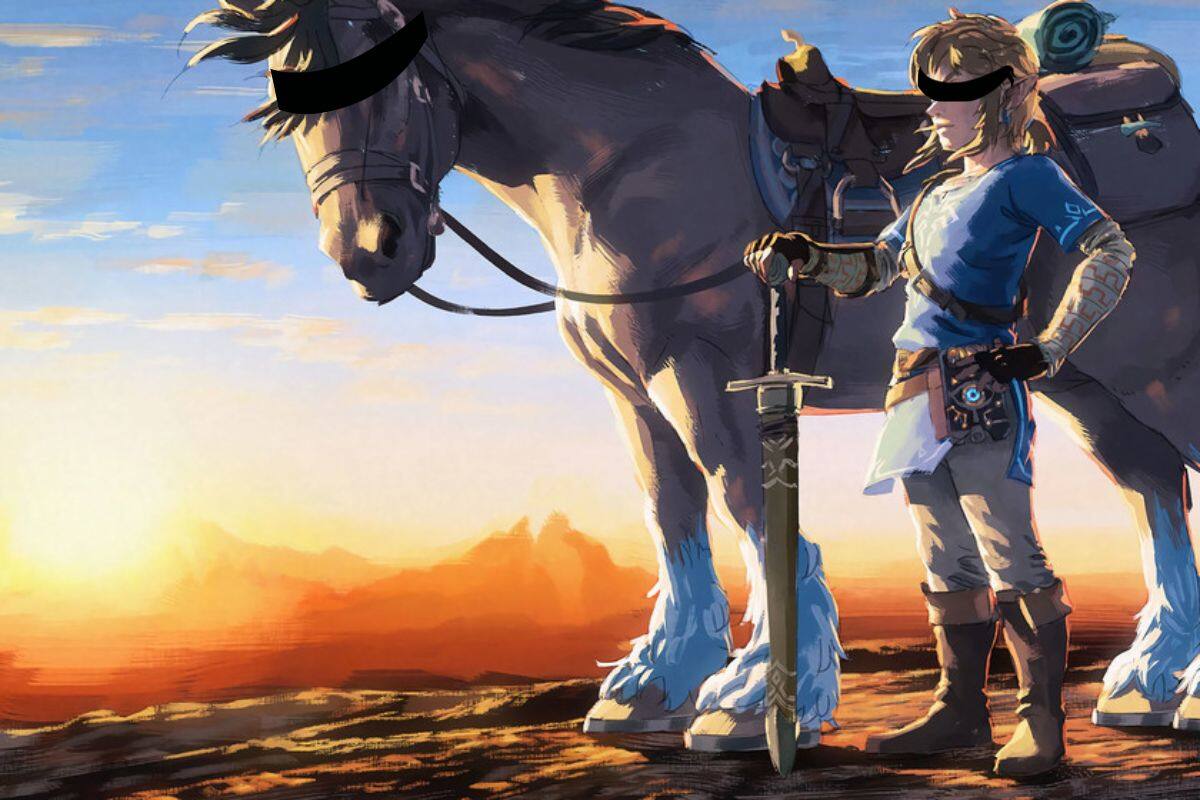 Mira a este speedruner completar Breath of the Wild con los ojos tapados. Créditos: Nintendo.