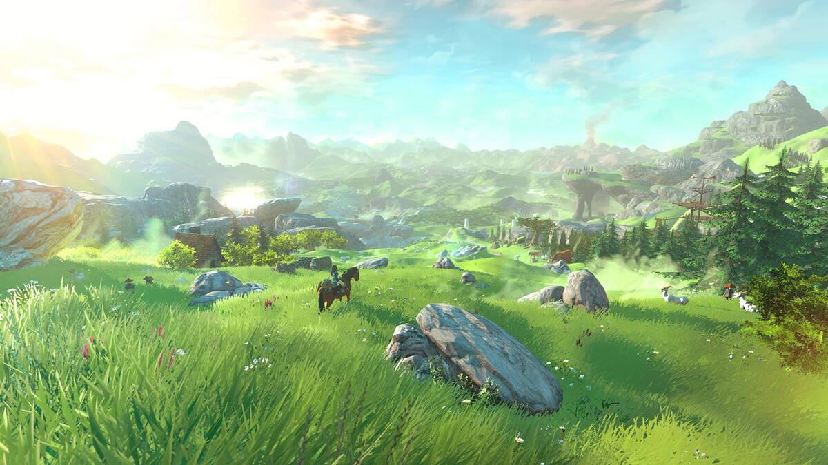 El rumor de atracciones con temática de Zelda toma fuerza. Créditos: Nintendo.