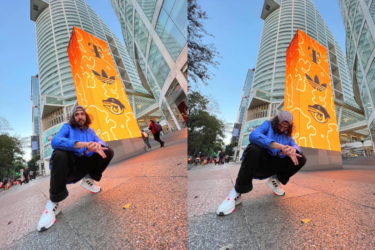 Tino El Pingüino y su nueva colaboración con Adidas y Tony Delfino.