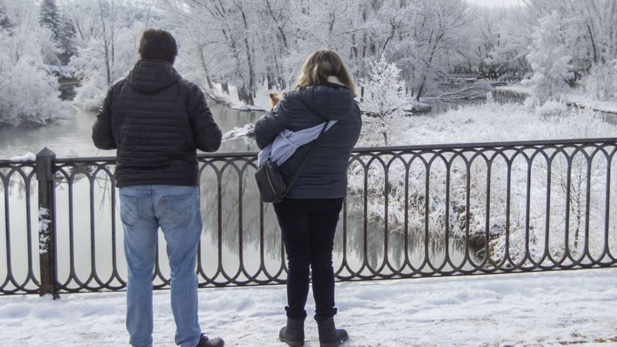 VIDEO | Tormenta Juliette: Tempestad trae nevadas a nivel del mar en España