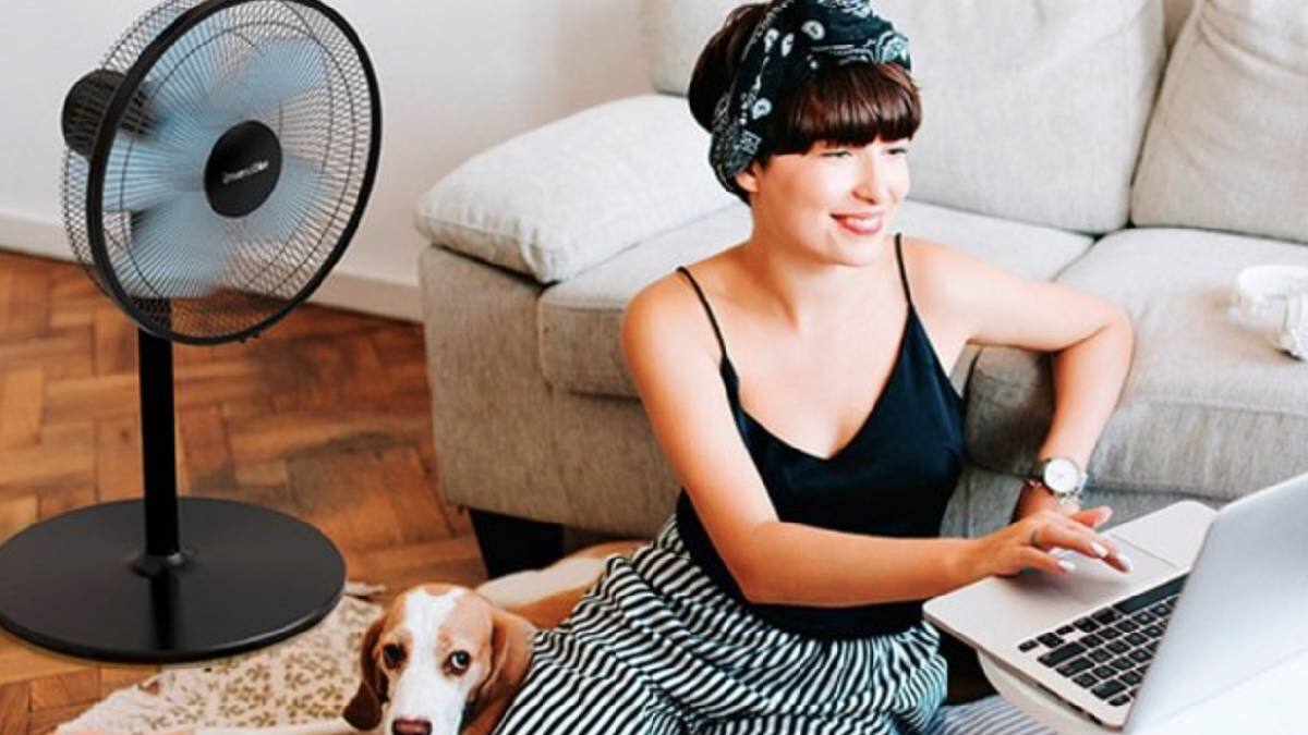 Este truco viral en Tik Tok te enseña a tirar aire frío a través de un ventilador