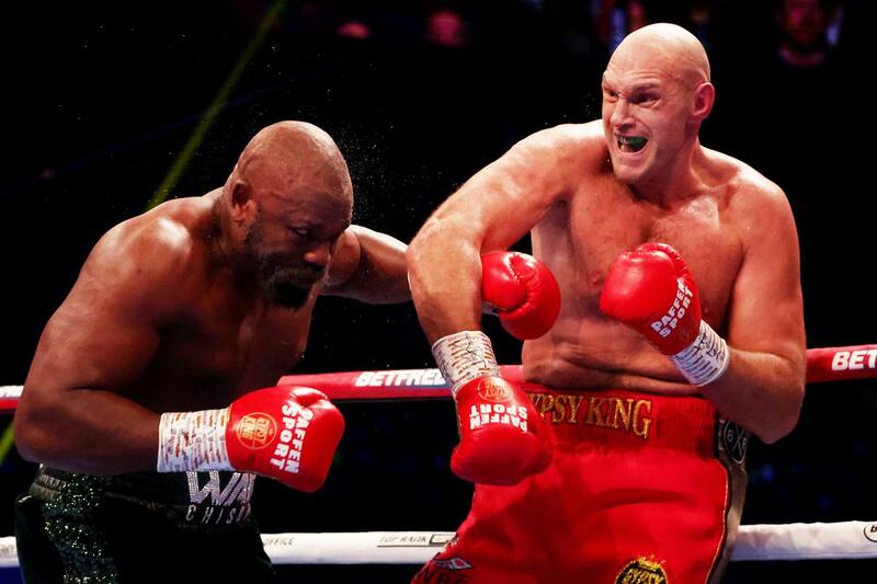 Tyson Fury apabulló a Dereck Chisora en diciembre pasado