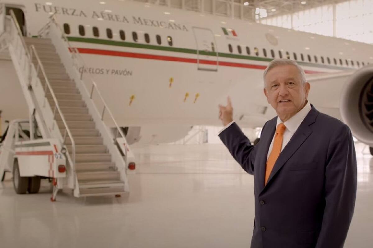 Venden el avión presidencial.