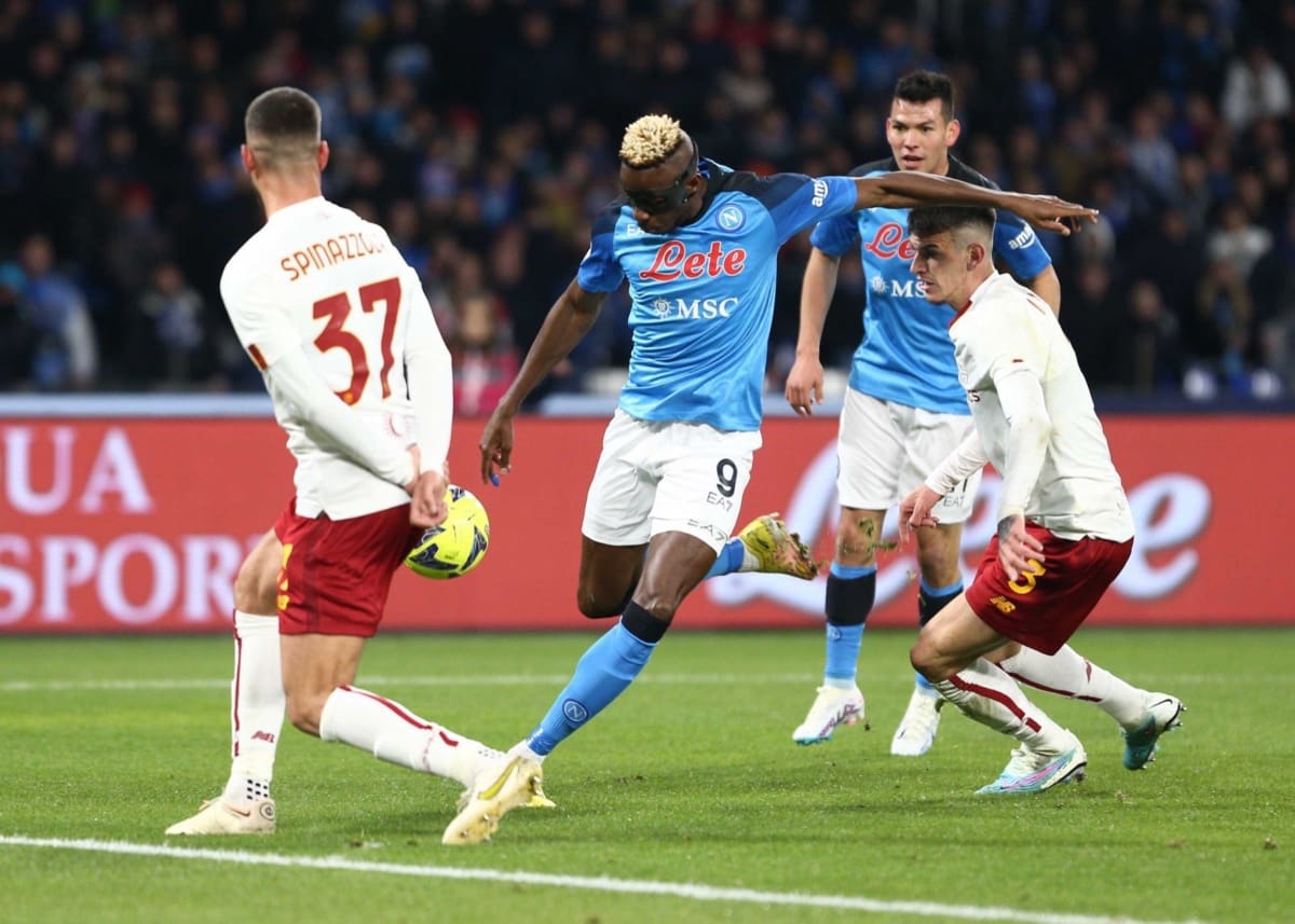 Víctor Osimhen el gran goleador del Napoli