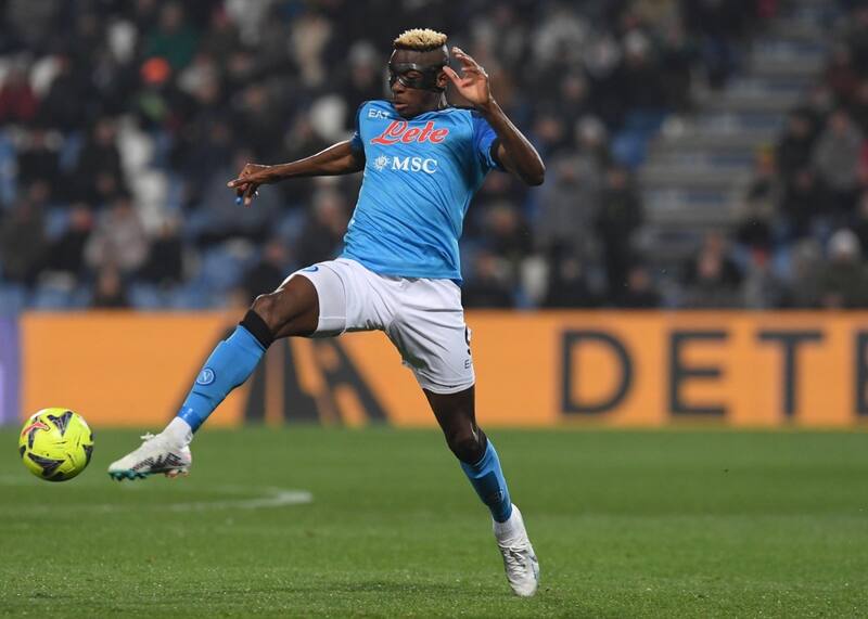 Víctor Osimhen figura del Napoli