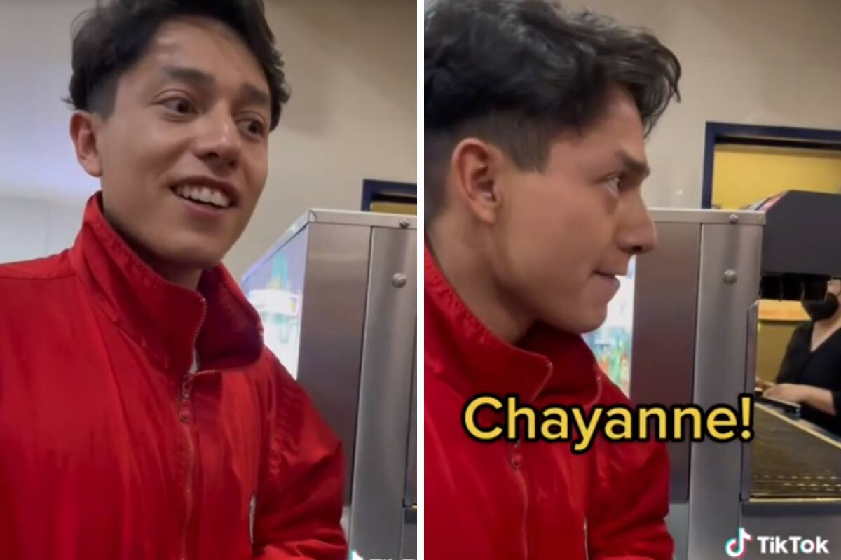 Joven dice Chayanne en lugar de Shazam.
