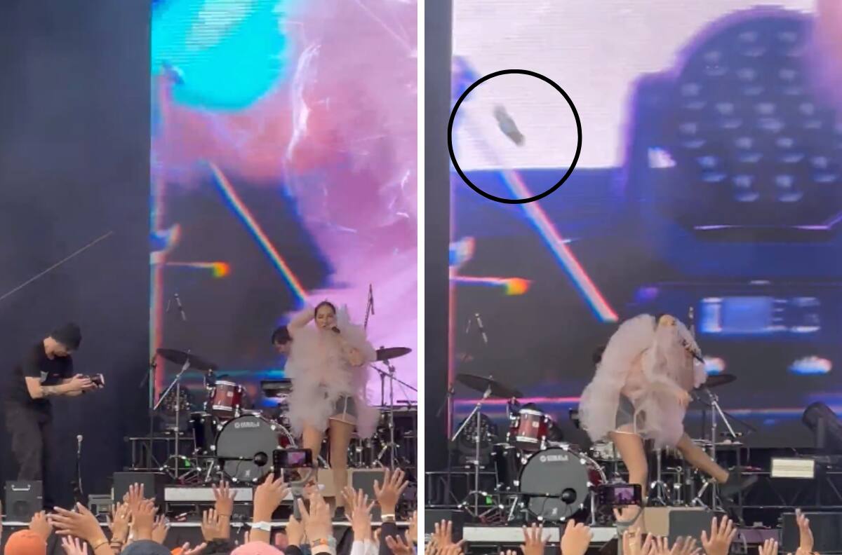 VIDEO| Elsa y Elmar lanza Dr. Simis a su público en el Vive Latino y se hace viral