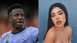 Video da pistas sobre un posible romance entre Vinícius Jr. jugador del Real Madrid y la mexicana Kenia Os