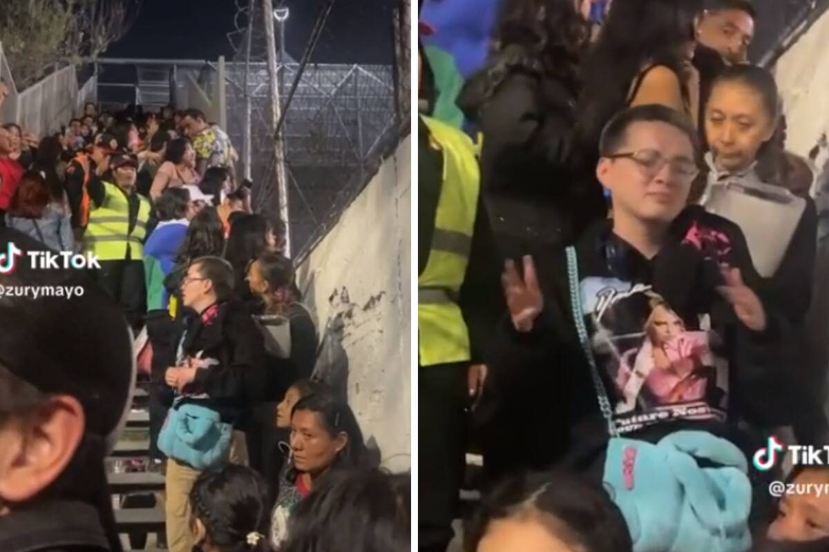 Joven es captado bailando fuera del concierto de BLACKPINK
