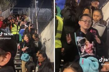 VIDEO| Joven es captado bailando afuera del Foro Sol en concierto de BLACKPINK y se hace viral