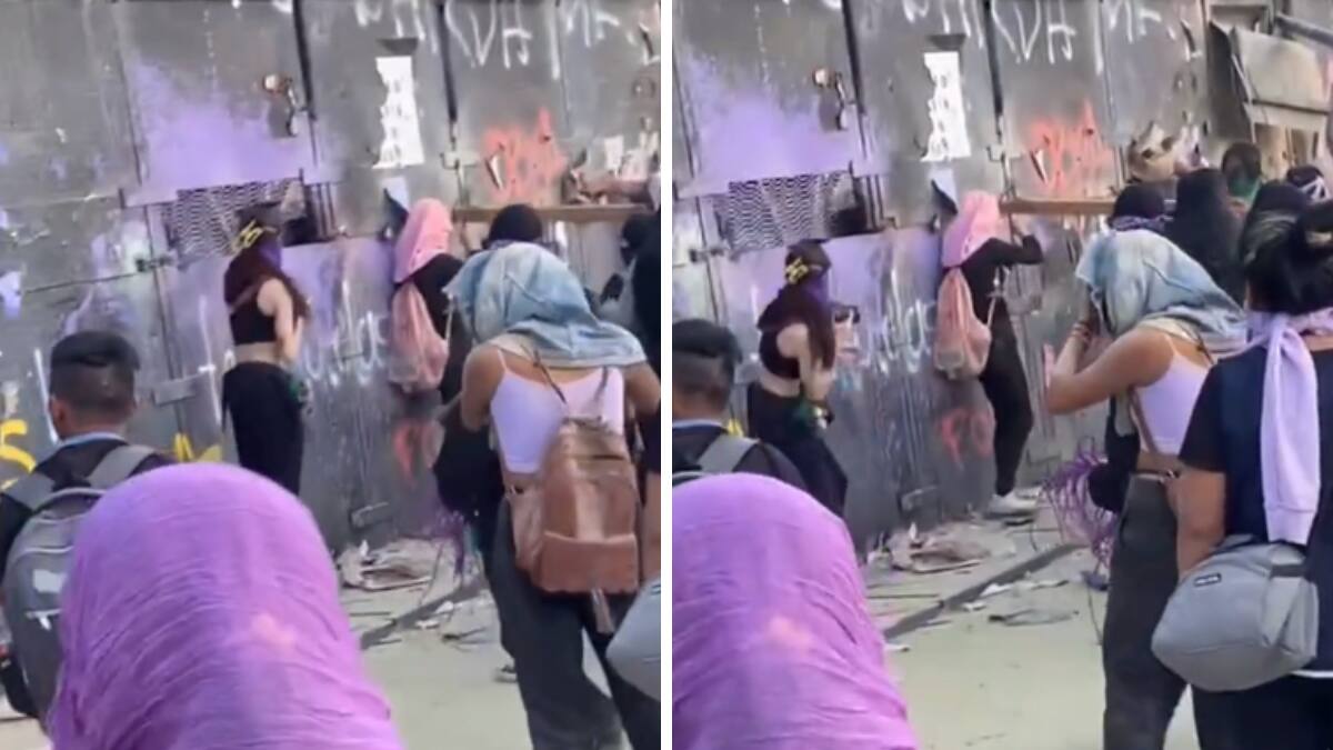 Dhasia Wezka denuncia agresiones por parte de policías en marcha del 8M