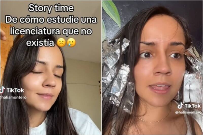 La joven contó que pasó años estudiando una carrera que no existe.
