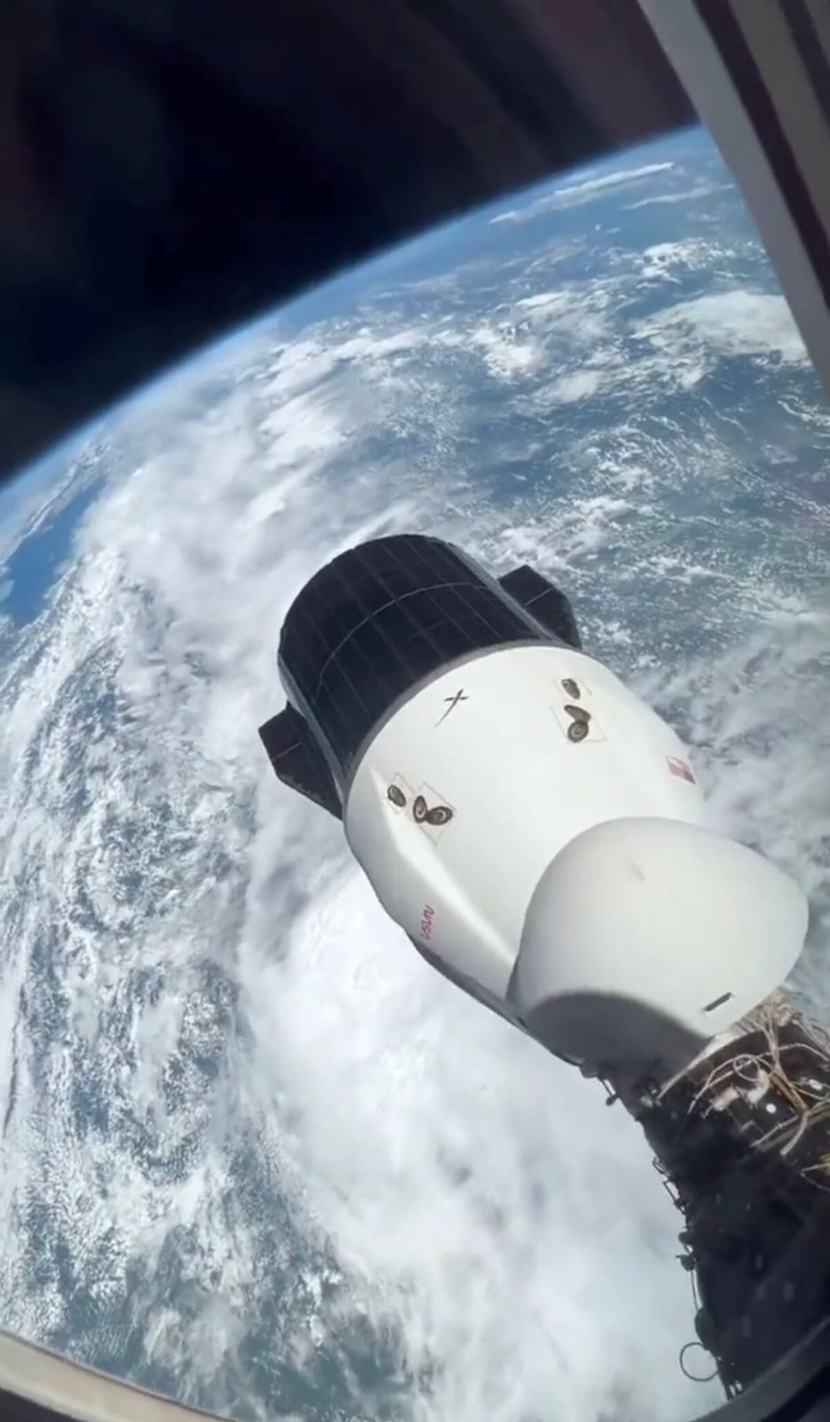 Así se ve nuestro planeta desde arriba. Créditos: @latestinspace