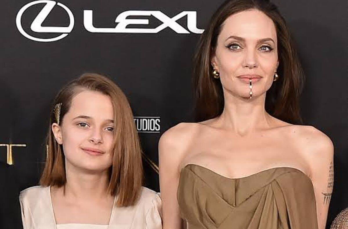 Vivienne, la hija menor de Angelina Jolie y Brad Pitt, sorprende con su nuevo estilo andrógino
