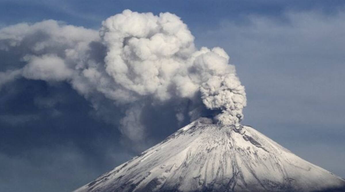 El Semáforo de Alerta Volcánica del Popocatépetl se encuentra en Amarillo Fase 3