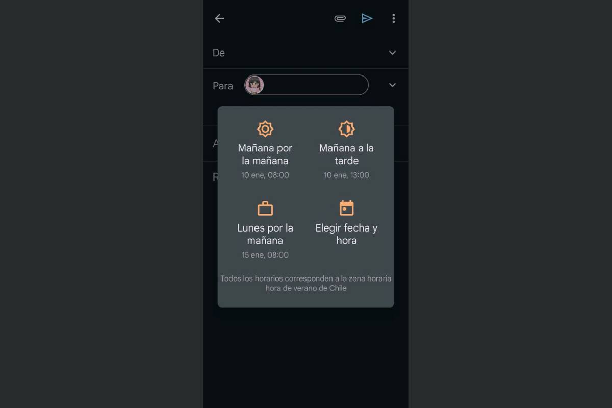 Así puedes programar un correo en Gmail.