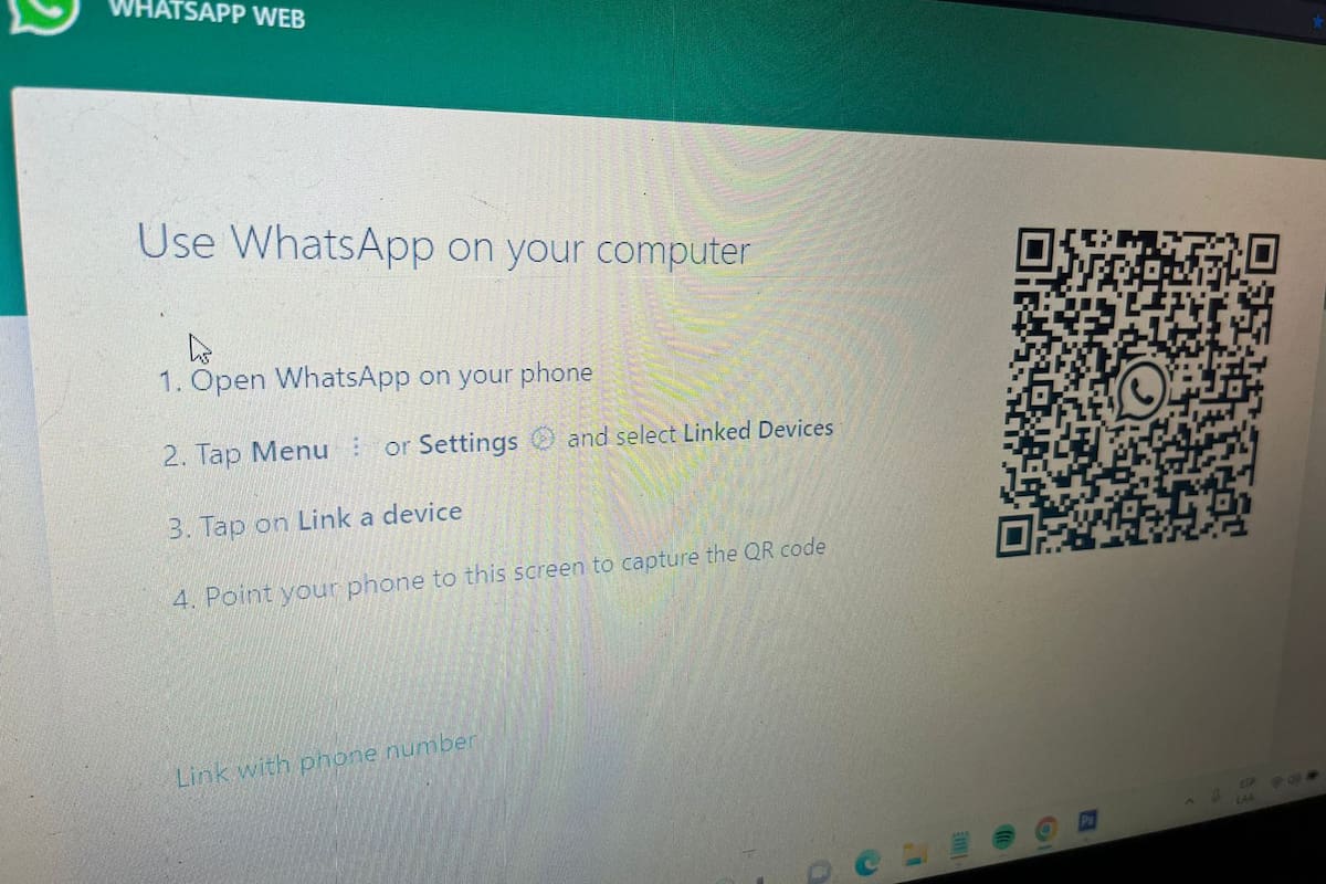 A esta versión se accede con el código QR. Créditos: EnLaHora