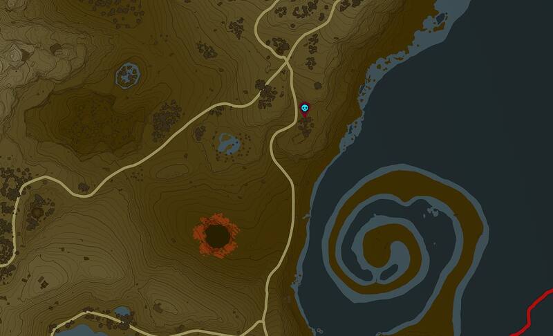 Ubicaciones Octorok.