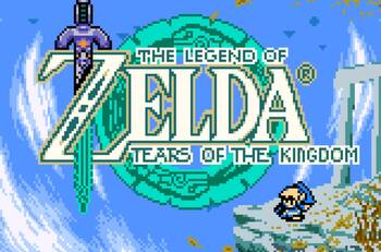 Así se vería Zelda: Tears of the kingdom en Game Boy Color