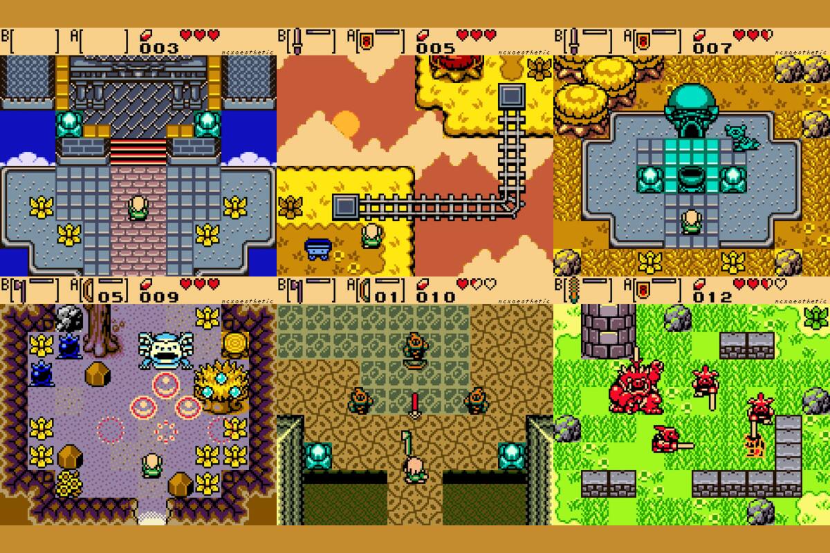 Así se vería el juego en Game Boy Color.