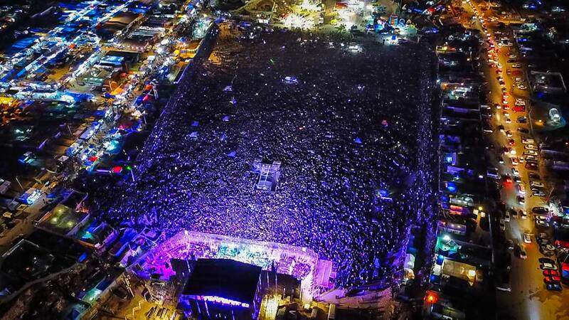 Zúmbale Primo marcó un nuevo récord de asistentes en La Pampilla