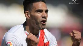 Falcao debutó con gol en la victoria del Rayo Vallecano