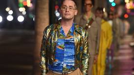 Macaulay Culkin, "Mi Pobre Ángelito" debutó como modelo en la pasarela de Gucci