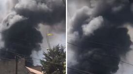 VIDEO| Se reporta incendio de un predio en Tultepec