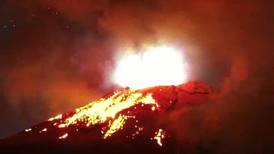 VIDEO | Volcán Popocatépetl registra fuerte explosión