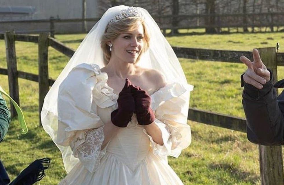 “Escalofriante”: Kristen Stewart habló de la experiencia de usar el vestido  de novia de la princesa Diana