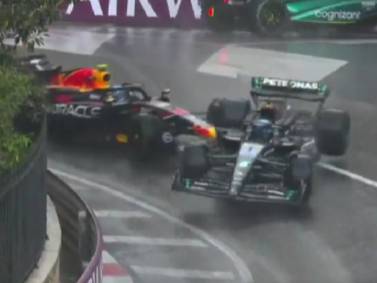 VIDEO | El choque de Checo Pérez en el GP de Mónaco que sentenció una fecha para el olvido en la F1