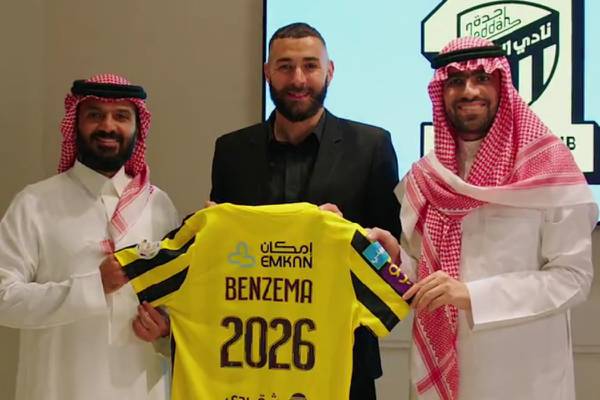 VIDEO | Karim Benzema fue presentado oficialmente en Al Ittihad de Arabia Saudita