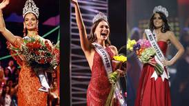 Andrea Meza, Ximena Navarrete y Lupita Jones ganaron Miss Universo en un vestido rojo