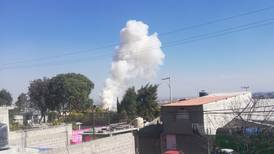 VIDEO: Se registra nuevamente fuerte explosión en Tultepec, hay un lesionado