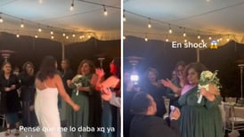 VIDEO| Mujer se compromete en boda de su amiga y el momento se viraliza