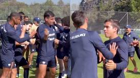 VIDEO | Juan Dinenno explota contra su compañero de Pumas en el entrenamiento