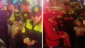 VIDEO| Policías de tránsito regalan dulces a pequeños y se viralizan
